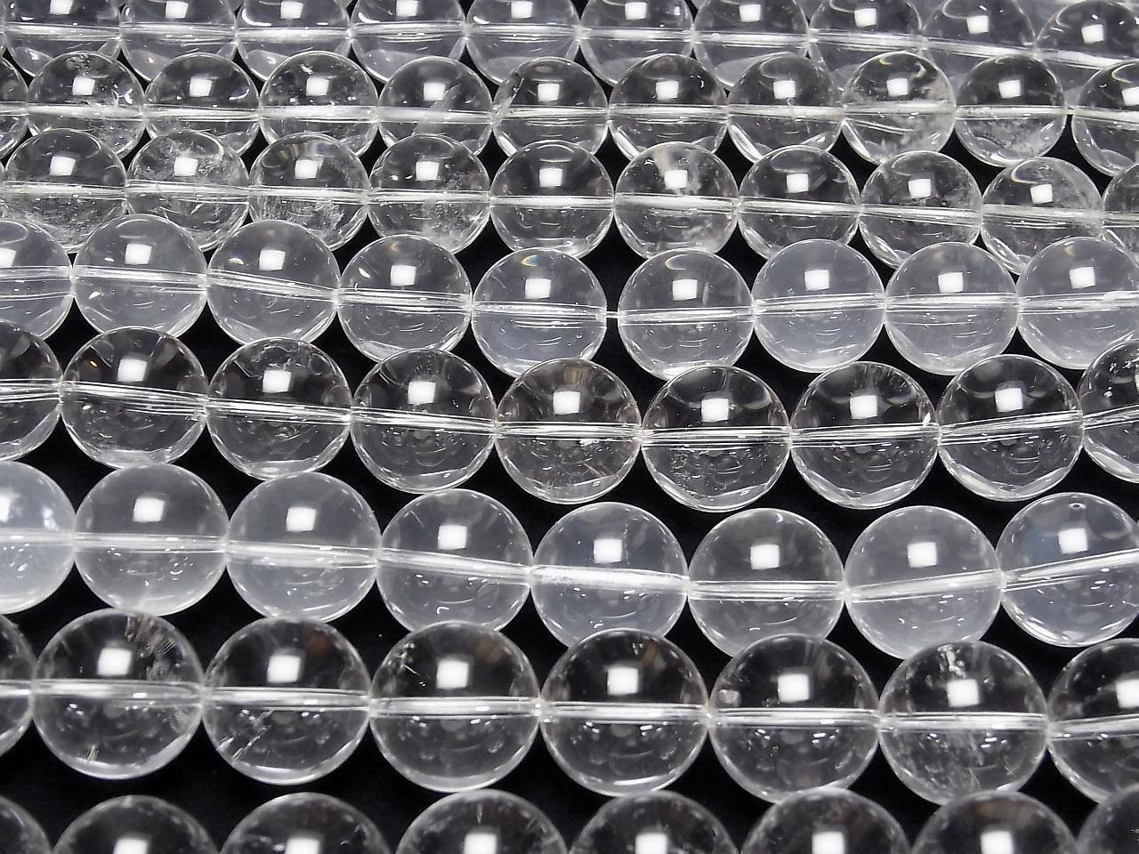 Crystal Quartz AAA- Round 20mm 1/4 or 1strand beads (aprx.15inch/36cm)