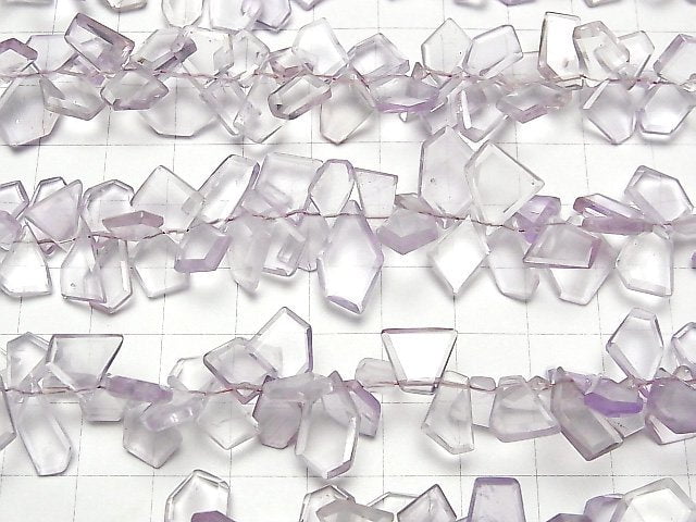 Rosa Amethyst AA++ Grobe Scheibe Facettierte 1Strang Perlen (ca. 7 Zoll / 17 cm)