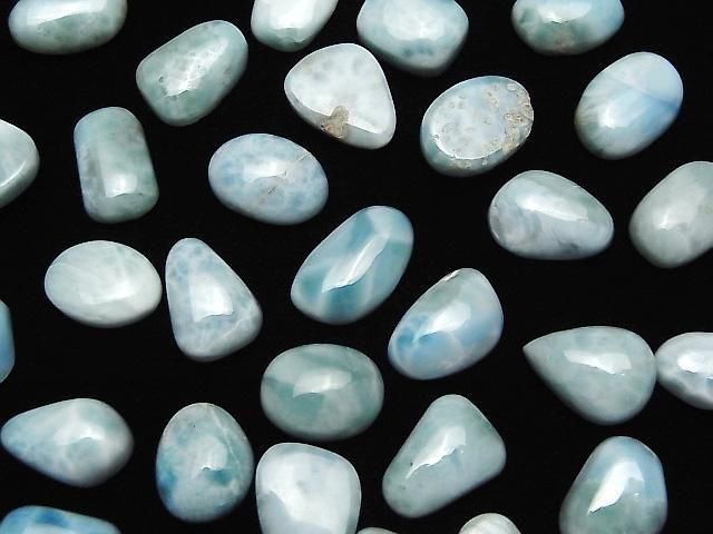 Larimar Pektolith AA+ Lose Steine Freiform Cabochon 5 Stück