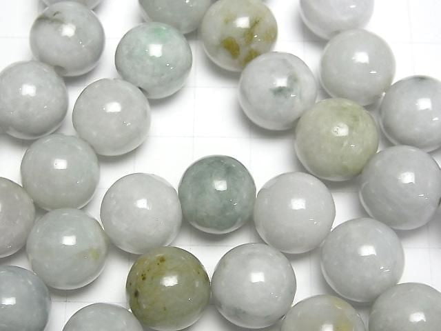 Birmesischer Jadeit AA gemischte Farben Runde 14mm Armband