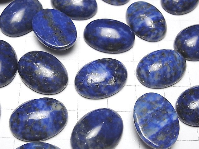 Lapis lazuli AA+ Oval Cabochon 20x15mm 3 Stück
