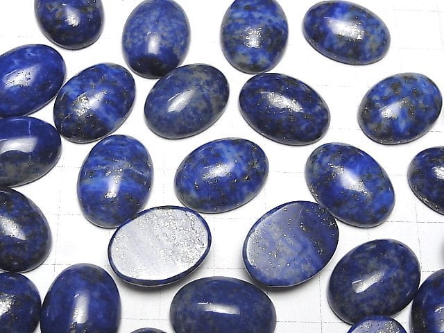 Lapis lazuli AA+ Oval Cabochon 20x15mm 3 Stück