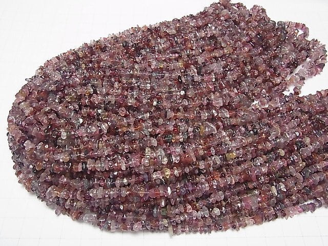 Hochwertige mehrfarbige Spinell AAA- Chips (kleiner Nugget) halb oder 1 Strang Perlen (ca. 34 Zoll / 86 cm)