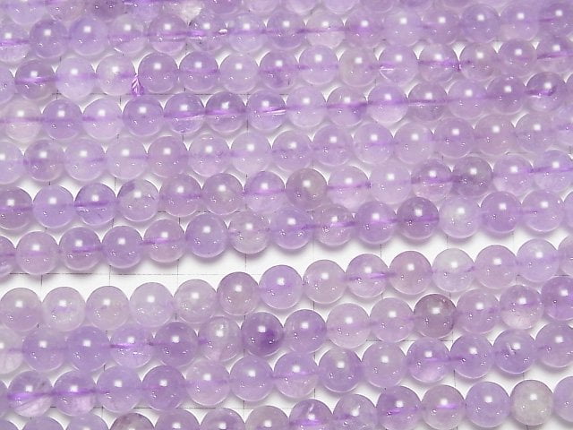 Lavender Amethyst AA++ Round 6mm 1strand beads (aprx.15inch/36cm)