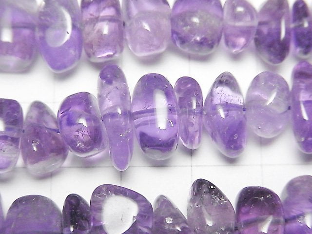 紫水晶 AA+ 碎石珠 1串(約15英吋/38公分)