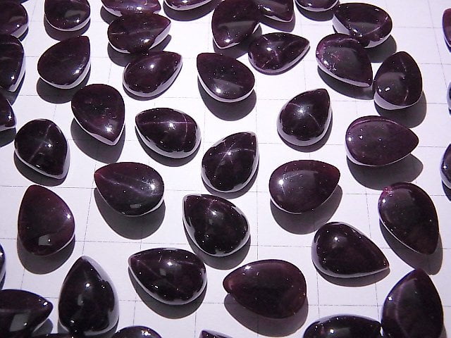 Sterngranat Birnenform Cabochon 14x10mm 1Stück