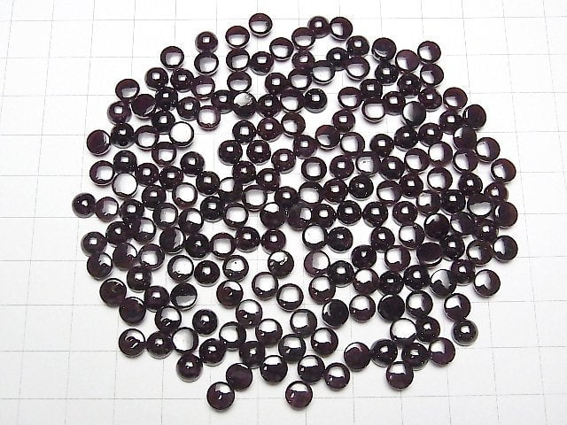 Sterngranat Runde Cabochon 6x6mm 5Stück