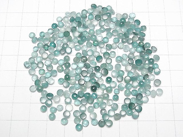 Grandidierit AA++ Rund Cabochon 4x4mm 5 Stück