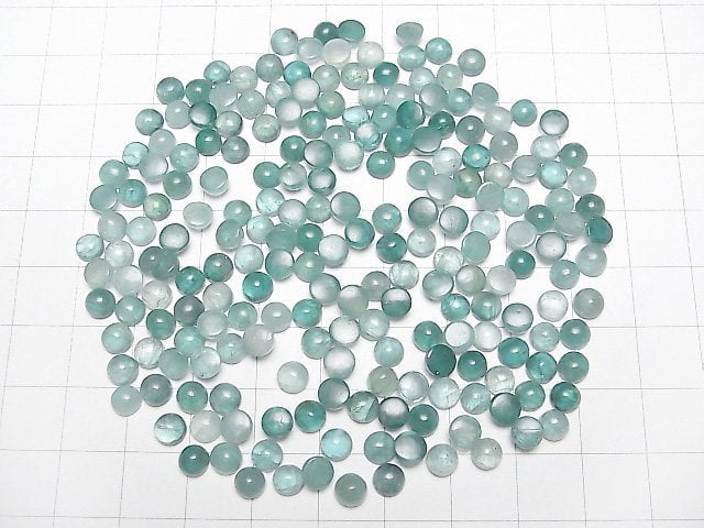 Grandidierit AA++ Runde Cabochon 5x5mm 3Stücke