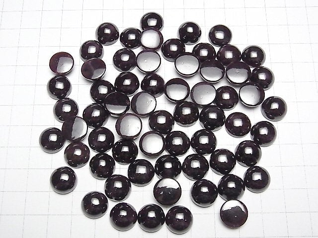 Sterngranat Runde Cabochon 12x12mm 1Stück