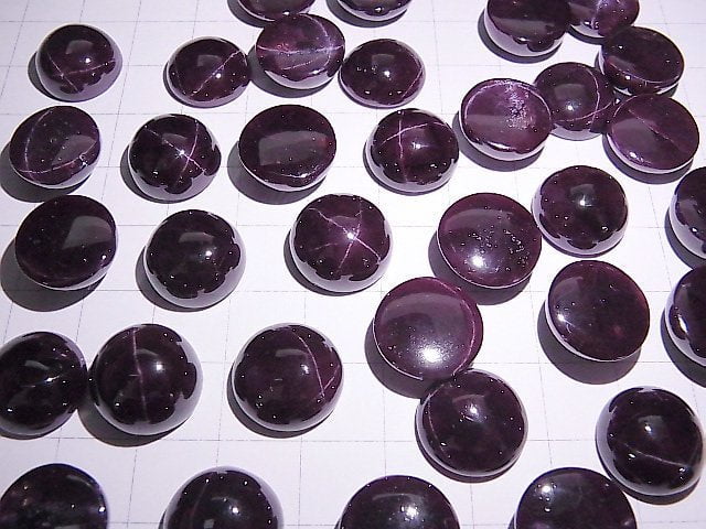 Sterngranat Runde Cabochon 14x14mm 1Stück