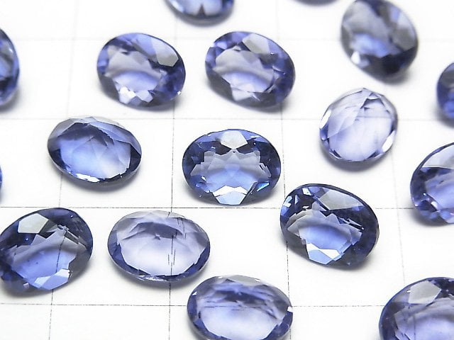 Hochwertiger Farbwechsel-Fluorit AAA Lose Stein Oval facettiert 9x7x5mm 1 Stück