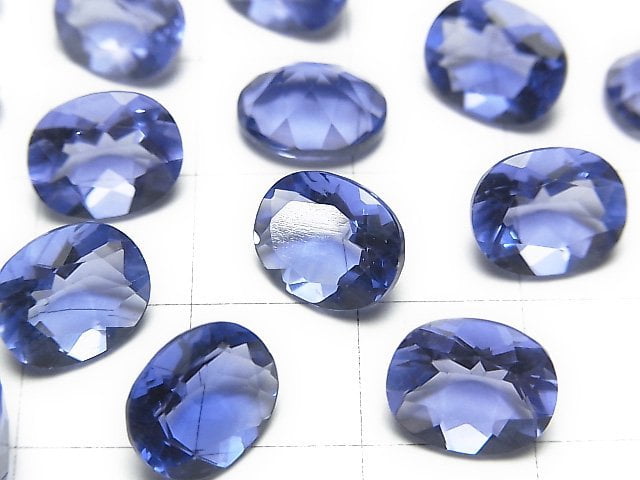 High Quality Color Change Fluorite AAA Loose stone Oval Faceted 10x8x5mm 1pc