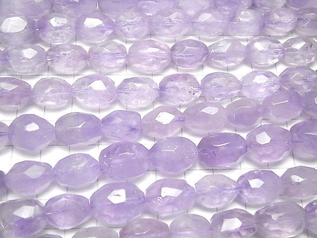 Rosa Amethyst AA++ Reis-facettierte Nugget halb oder 1strang Perlen (ca. 15 Zoll / 36 cm)
