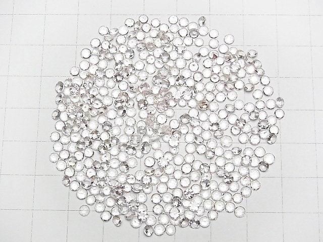 Hochwertiger Morganit AAA lose Stein rund facettiert 3x3mm 5 Stück