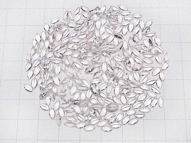 Hochwertiger Morganit AAA loser Stein marquiseförmig facettiert 6x3mm 2 Stück