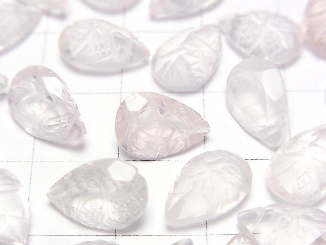 高品質芙蓉石 AAA 梨形刻面 12x8mm 4顆