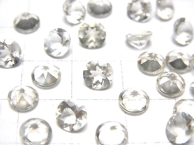高品質金色拉長石 AAA 圓形刻面裸石 6x6mm 3顆