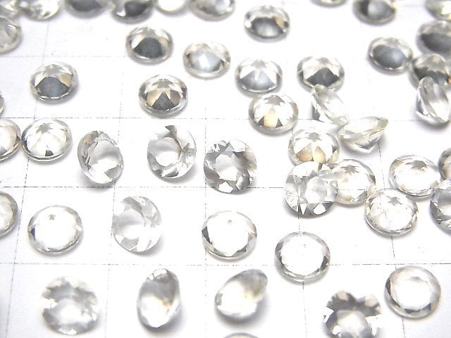 Hochwertiger goldener Labradorit AAA Lose Stein Rund Facettiert 6x6mm 3Stücke