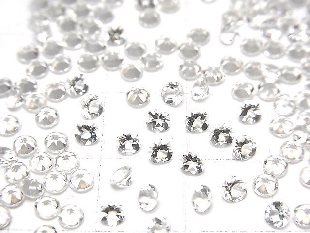 Hochwertiger Scapolith Lose Stein Rund Facettiert 3x3mm 5Stk