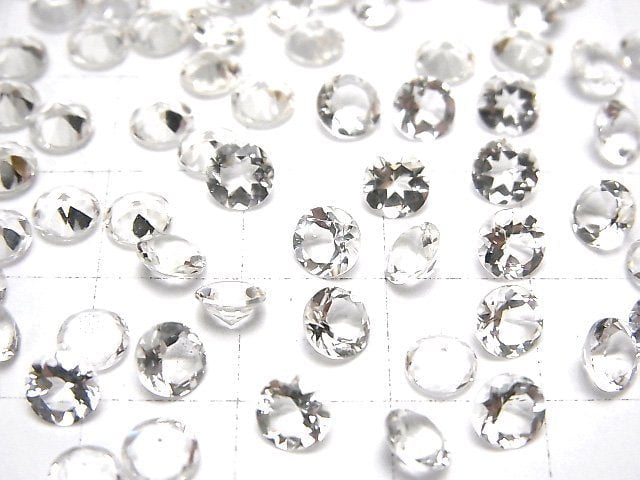 High Quality Scapolite Loose stone Round Faceted 5x5mm 3pcs