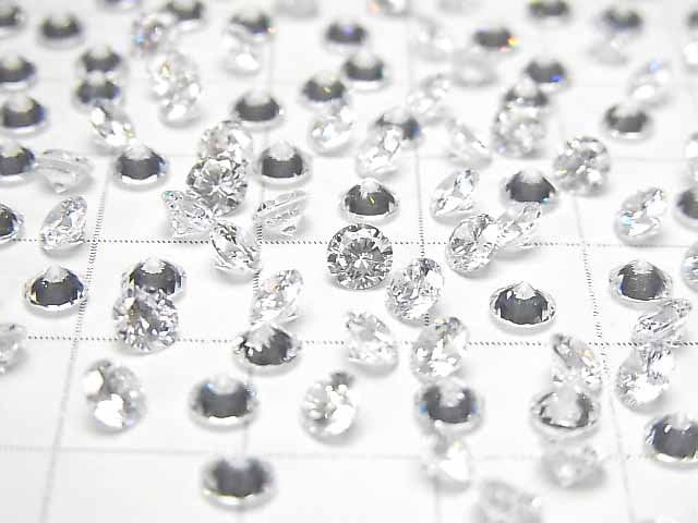 立方氧化鋯 AAA 裸石 圓形切面 4x4mm 20顆