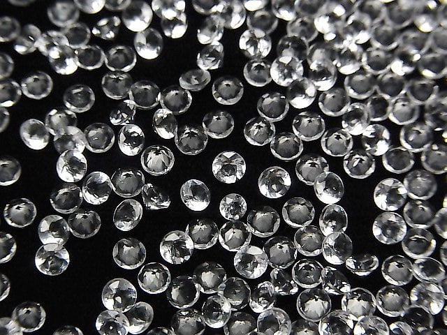 Hochwertiger Hyalit-Opal AAA lose Stein rund facettiert 3x3mm 8Stk