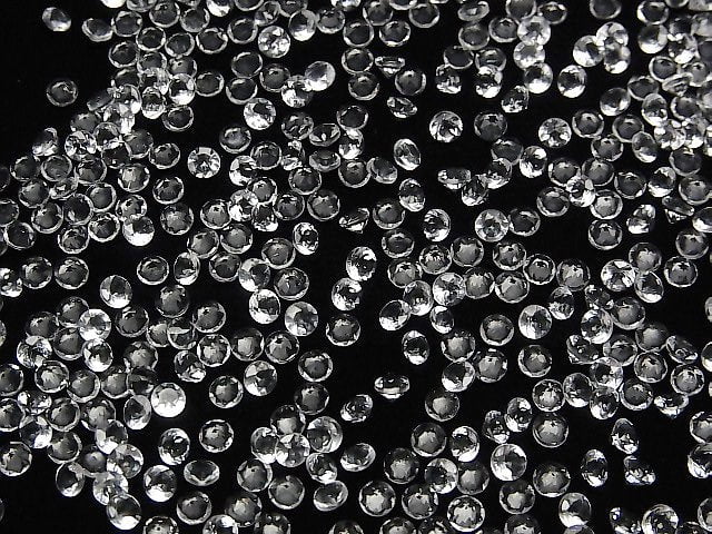 Hochwertiger Hyalit-Opal AAA lose Stein rund facettiert 3x3mm 8Stk
