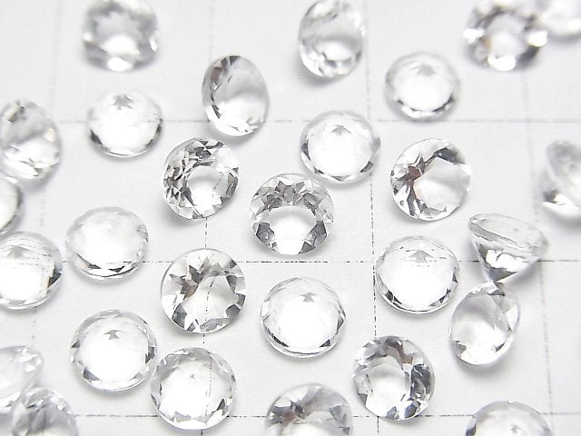 高品質 冰種蛋白石 AAA 裸石 圓形切面 5x5毫米 2顆