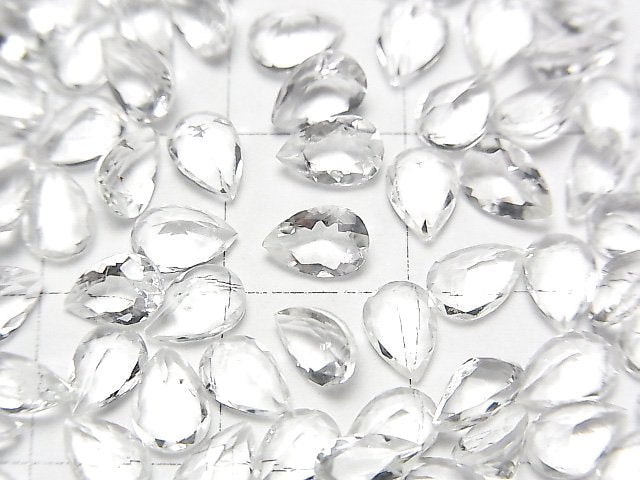 高品質透光蛋白石 AAA 裸石 梨形刻面 6x4mm 3顆