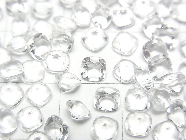 高品質玻璃蛋白石 AAA 裸石 方形刻面 4x4mm 3顆裝
