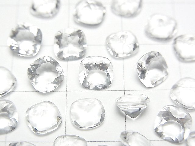 高品質玻化蛋白石 AAA 裸石 方形刻面 6x6mm 2顆