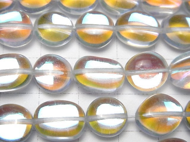 Luna Flash Nugget 1strand beads (aprx.15inch/37cm)