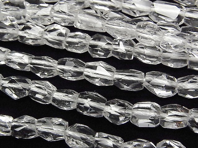 Crystal Quartz, Nugget Gemstone Beads