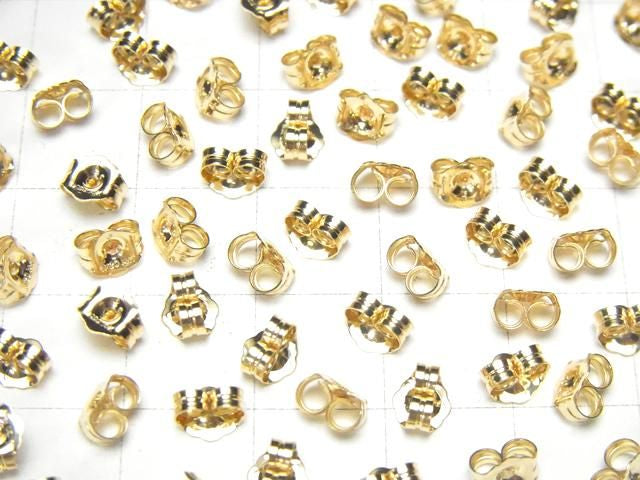 14KGF 耳堵 5x4.5mm 2件 (1對)