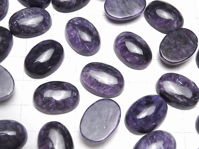 Charoit AA++ Oval Cabochon 18x13mm 1Stk