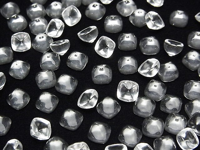 Hochwertiger Kristall AAA Zuckerhut-Schliff 6x6mm 4 Stück