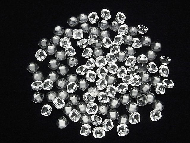 Hochwertiger Kristall AAA Zuckerhut-Schliff 6x6mm 4 Stück