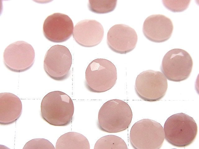 番石榴石英 AAA 裸石 圓形刻面 6x6mm 3顆