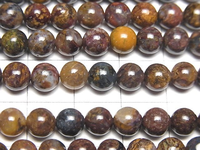 Pietersite AA++ Round 6mm 1strand beads (aprx.15inch/37cm)