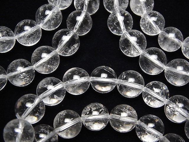 Pakistan Himalayan Quartz Round 10mm Bracelet