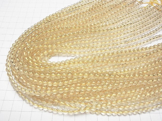 Hochwertiger Goldener Labradorit AAA Rund 5mm halb oder 1Strang Perlen (ca. 15 Zoll/38 cm)