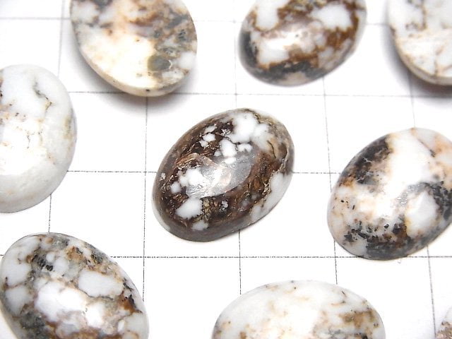 野馬橢圓形蛋面 18x13毫米 1件