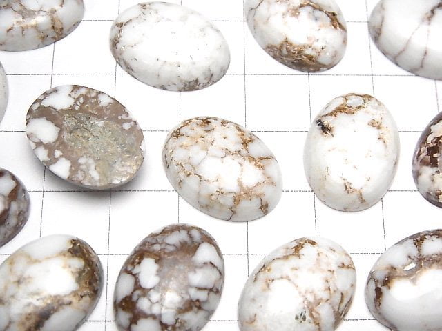 Wildpferd Ovaler Cabochon 20x15mm 1 Stück