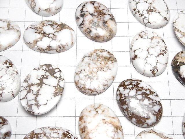 Wildpferd Ovaler Cabochon 30x22mm 1 Stück