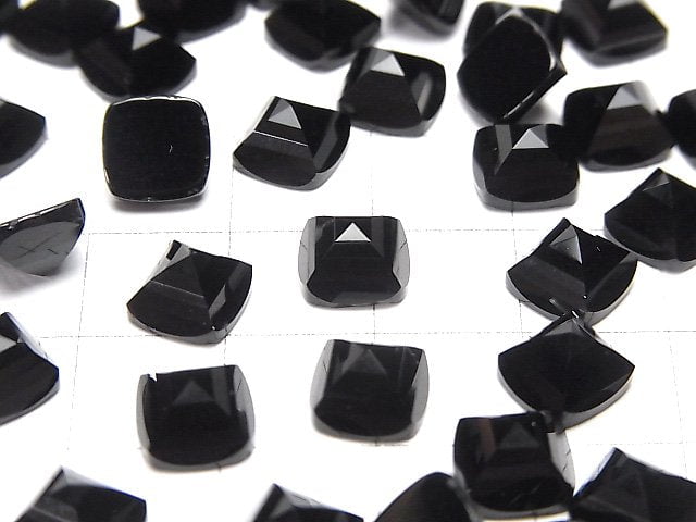 Onyx AAA Zuckerhut Schnitt 8x8mm 3Stücke