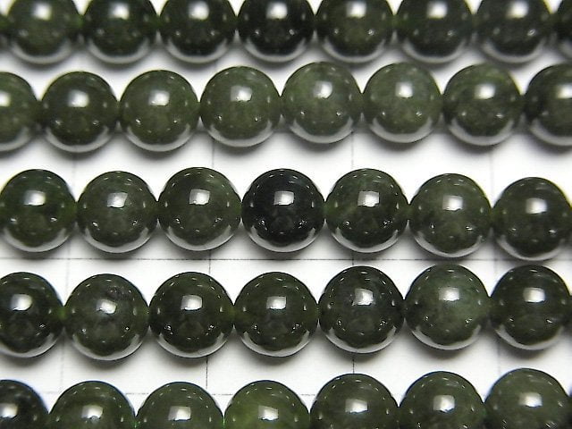 俄羅斯軟玉AA++ 圓珠 6mm 半串或一串 (約15英吋/36公分)