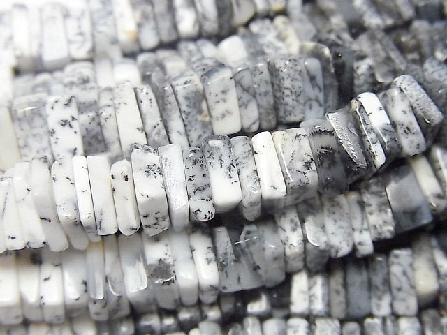 Opal, Rectangle, Roundel Gemstone Beads