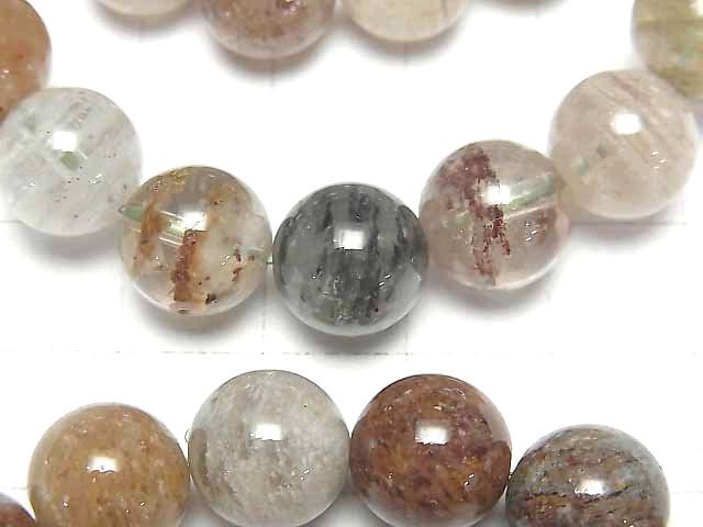 Garden Quartz AA++ Round 10mm Bracelet