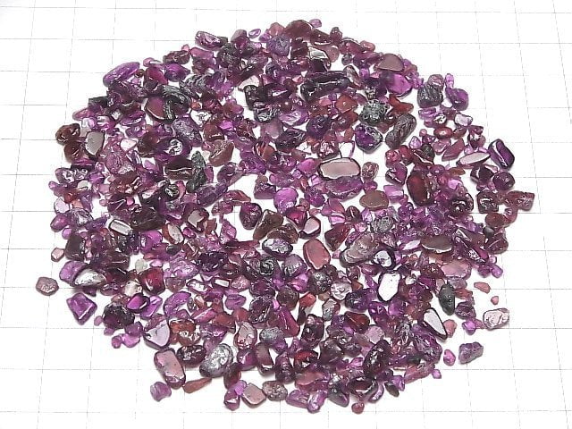 Rhodolite Garnet AA++ Undrilled Chips 100g
